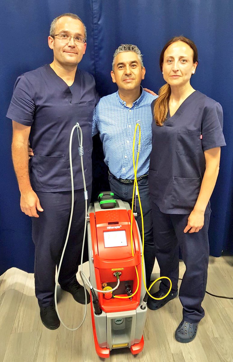 Candás Fisioterapia de <a href="/javier_gi/">Javier Glez Iglesias</a> incorpora #hilterapia láser de alta intensidad de <a href="/ASAlaser/">ASAlaser</a>. Apuesta por la innovación.