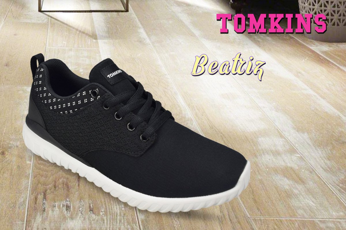 myTOMKINS's tweet photo. BEATRIZ Black size 36-41, motif outcollar yang menarik dipadu material ringan berkualitas untuk kenyamanan aktivitas Tomkiners. https://t.co/AzqwUzzDlT