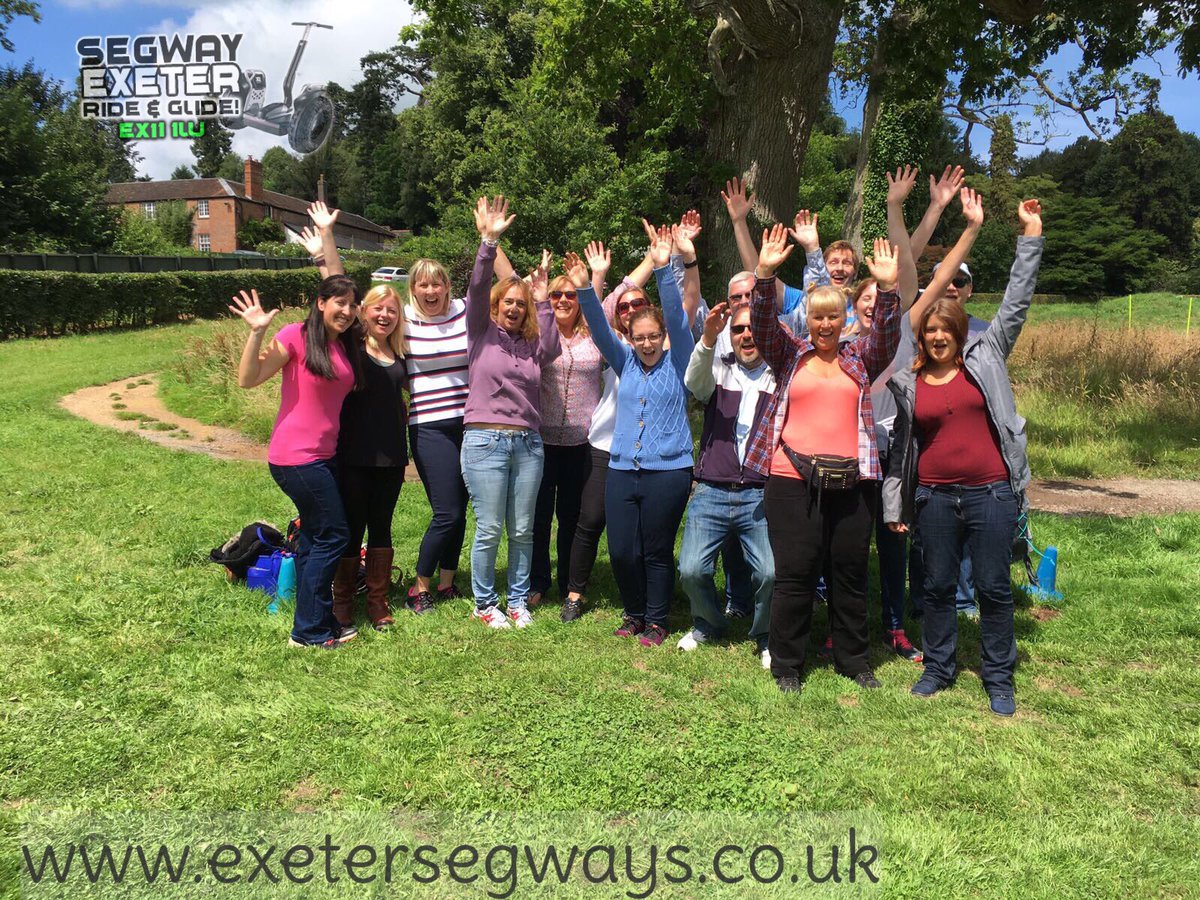 exetersegway's tweet photo. @DCHnews Epic session. We hope you had as much fun as we did! #segwayexeter https://t.co/ZKAiyebtnc