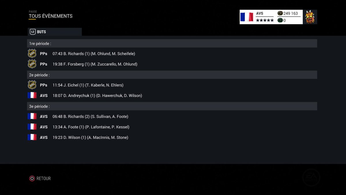 Boti92i's tweet photo. Être mené 3-0 et l'emporter 4-3 !! #PASDEMALADRESSE #NHL17 #HUT17 #GoAvsGo #BOSS #King #PS4share https://t.co/DV7GObyf6v