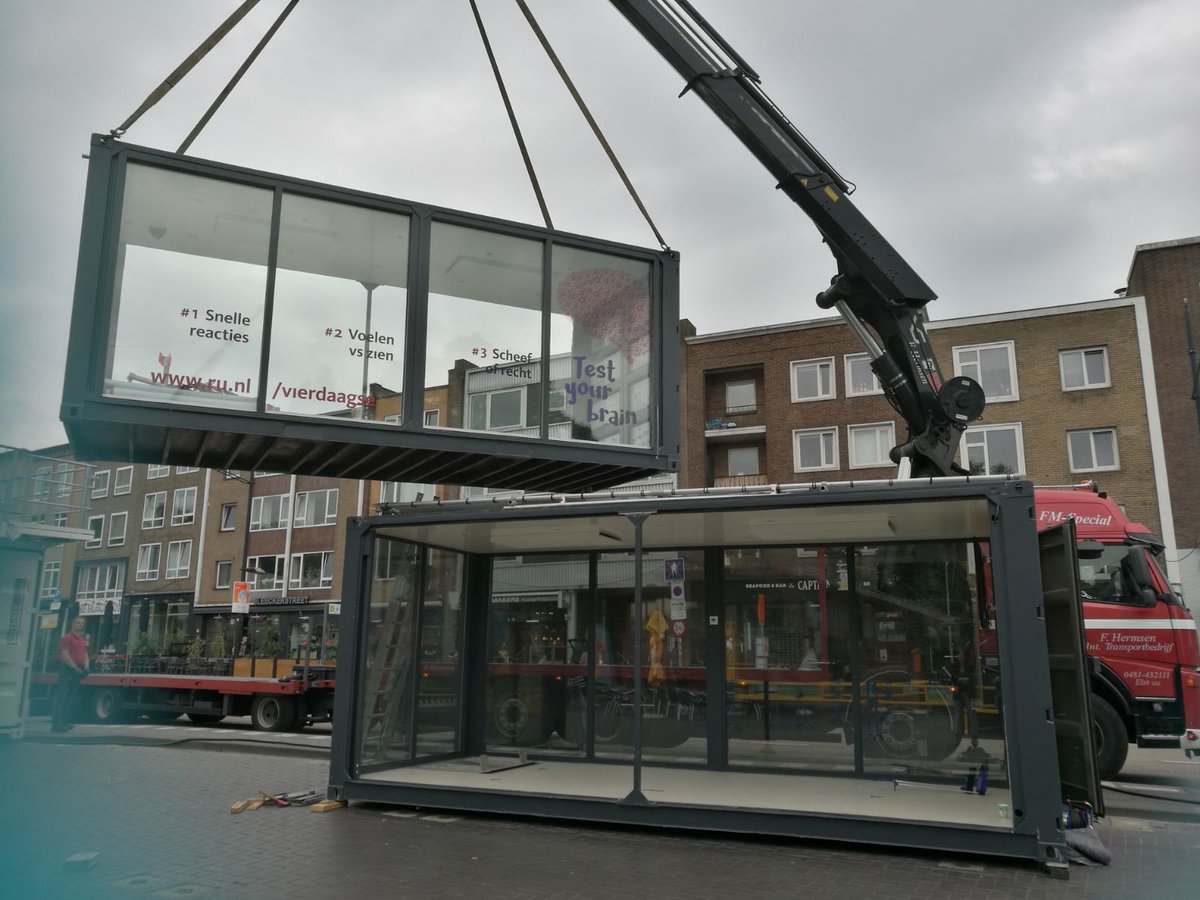 sensorimotorlab's tweet photo. Preparing for @St_DE4DAAGSE , come try out our experiments in the #brainbox! We will be there from 15/7 till 20/7 at Kelfkensbos Nijmegen. https://t.co/iRK9L7H3VJ