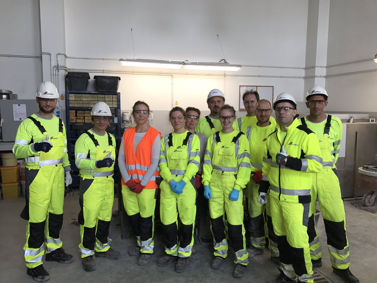 Annopol Warsaw RM Plant and Lab...very innovative products are being developed by this team...Building a better future for Poland.