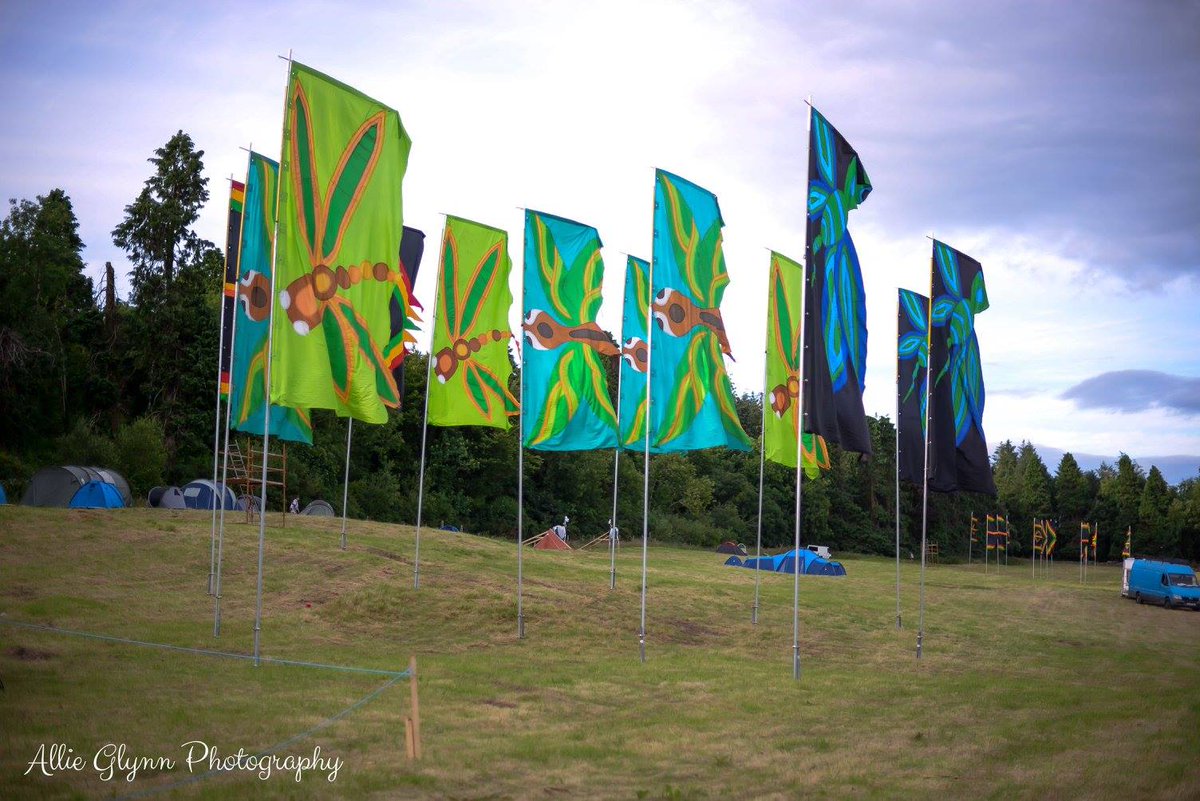FestivalFlagsIE's tweet photo. getting ready for @TownLandsTLC in just one week! Here's a small section of our set up at last years event <3 #festival https://t.co/gSz3CCbYZk