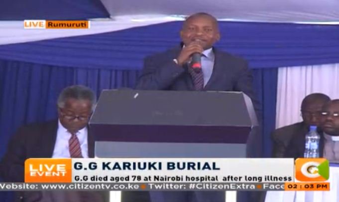 RamogiFM's tweet image. Kithure Kindiki: G.G. Kariuki was instrumental in the passing of many bills including the Security Laws (Amendment) Bill #RIPGG