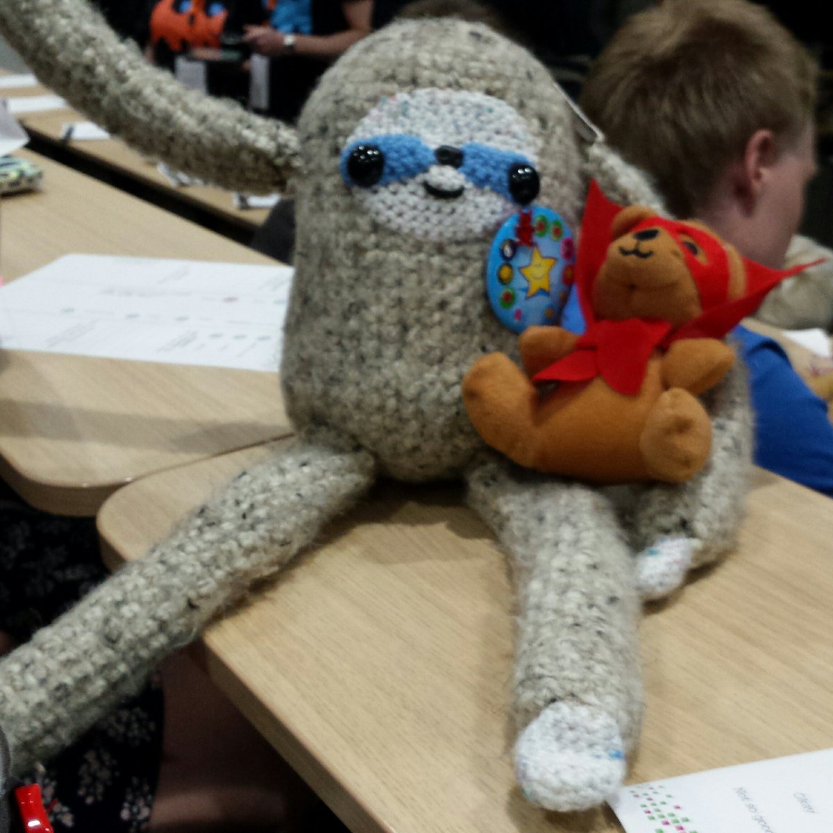 ColinTheSloth's tweet photo. VICTORY! I won best influencer at #playlearn17 top trumps. I'd like to thank my followers, my family &amp; friends. What a wonderful conference. https://t.co/7Z1QeRMhfB