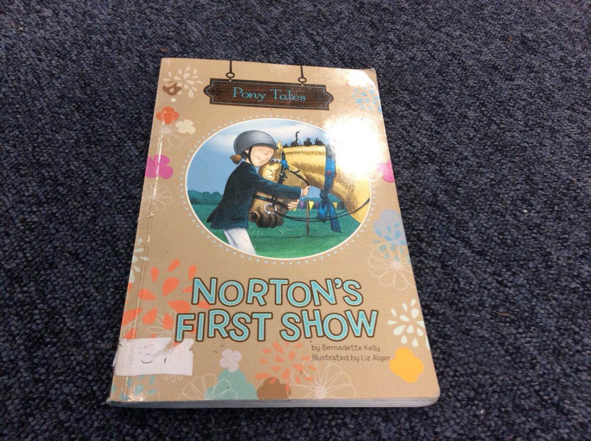 Year4Tweeters's tweet photo. I would like to recommend this book because its about a pony and ponys are cute #Ajiyah https://t.co/VnwuE6LEeb