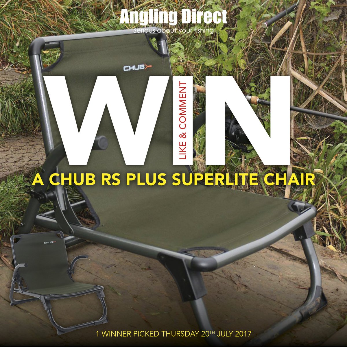 Angling Direct on X: COMPETITION TIME! Fancy winning a Chub RS