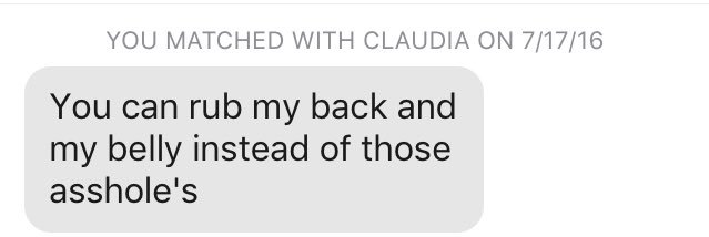 vnsn__'s tweet image. I put my cat's picture in my profile and she said this as an opener