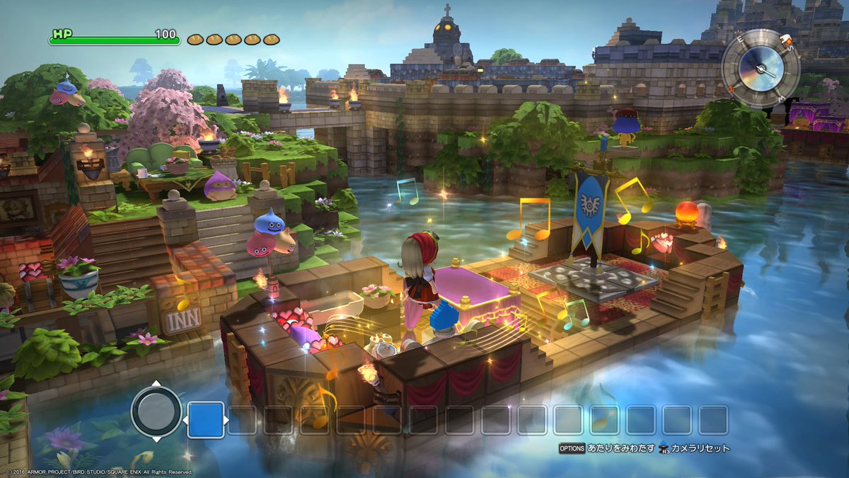 うみうさぎ Ar Twitter グランドタイタス号と 拠点の旗を利用した小舟 お姫様の寝室 にして 寝ることもできます Dqbコンテスト Dq10