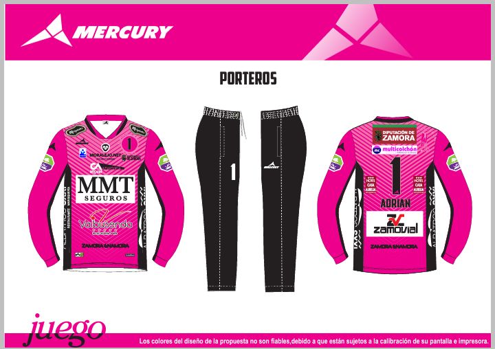 Estas serán las equipaciones tras el acuerdo alcanzado con Mercury, para la próxima temporada en ASOBAL