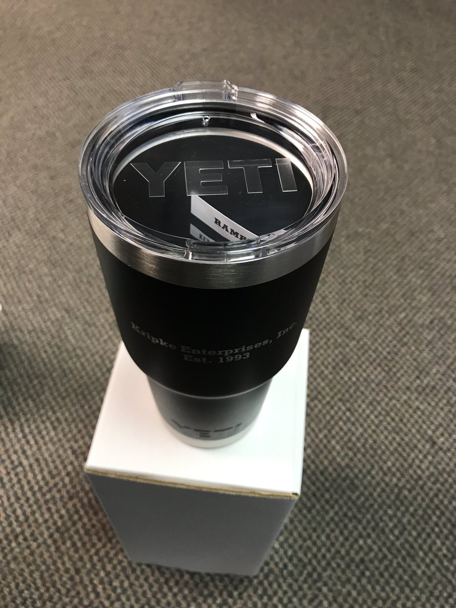 KripkeTweets's tweet image. Follow us and RT this for a chance to win this 30oz Yeti tumbler! Winner will be announced at 4pm Eastern today! #yeti #scrap #aluminum