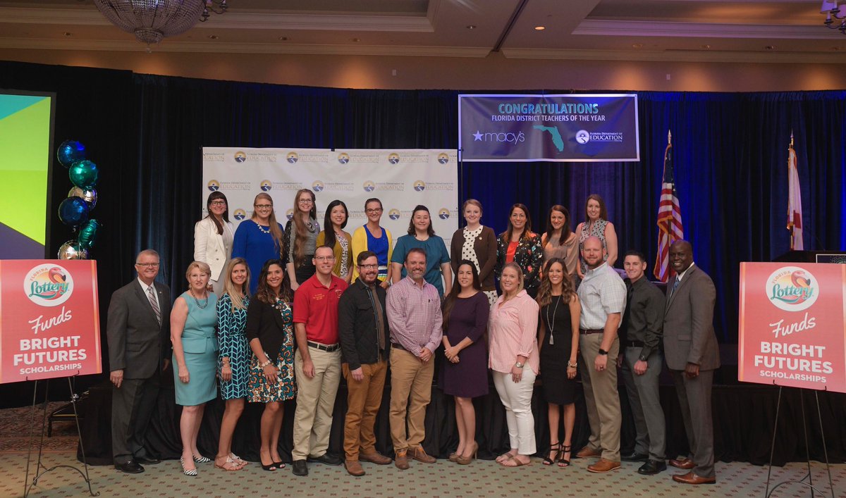 Awesome to see so many amazing FL Bright Futures Scholars become educators! Thank you <a href="/floridalottery/">Florida Lottery</a> for #FundingFutures #FL73STRONG #FLedu