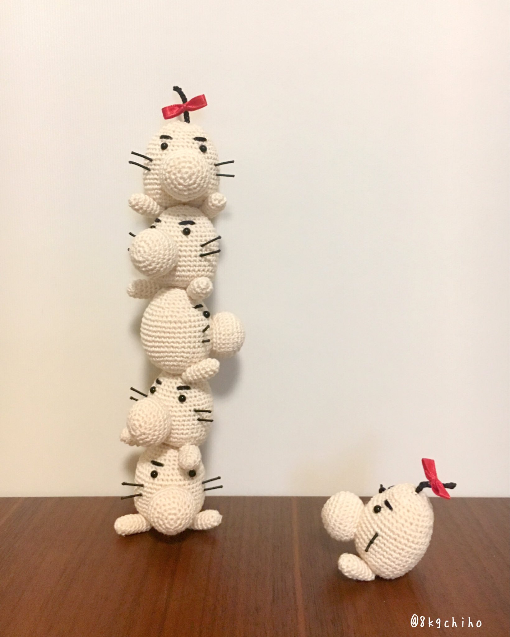 s*i様 おかばくんの編みぐるみ〇 s*i様 おかばくんの編みぐるみ〇 s*i様 おか