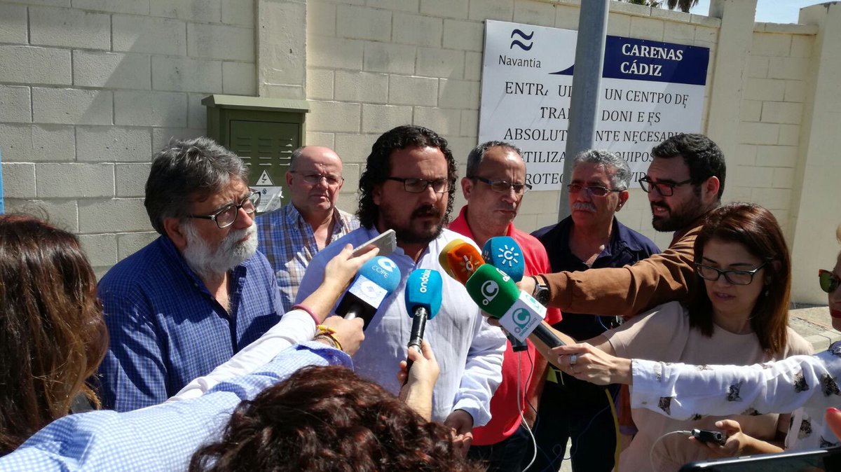 iucadiz's tweet photo. IU exige que las bajas incentivadas del plan estratégico de #Navantia sean paralelas a la entrada de plantilla joven https://t.co/6bkLMY3GLO https://t.co/cUW0pjB9Ap