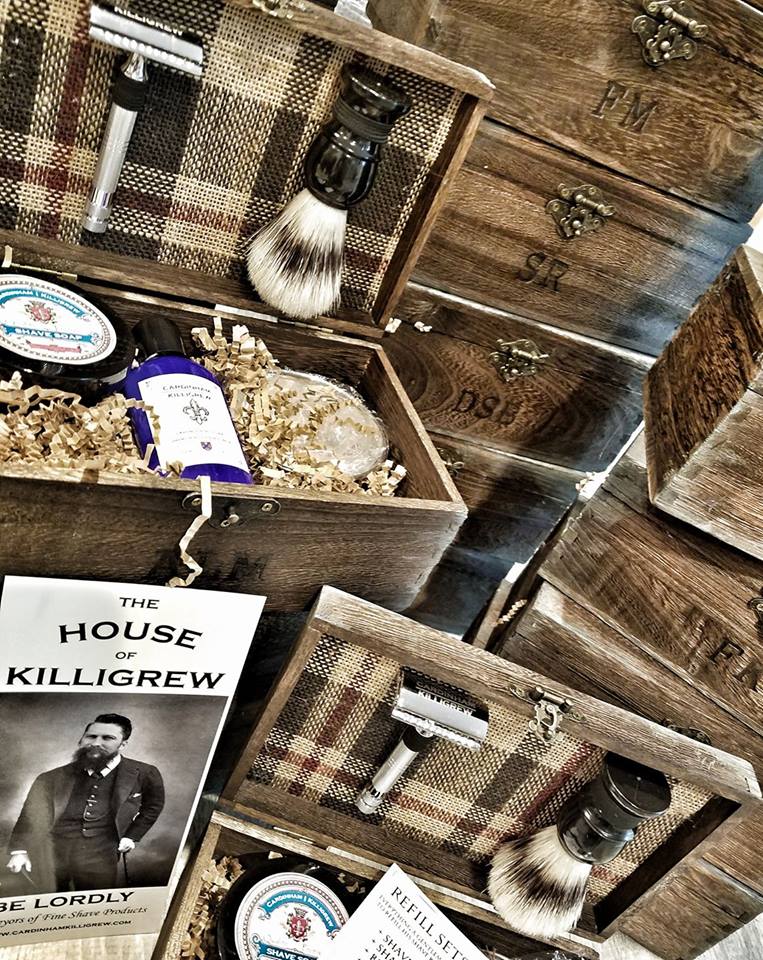 Cardinham's tweet image. Custom shave kits for gentlemen and groomsmen. #wedding #anniversary #luxury cardinhamkilligrew.com