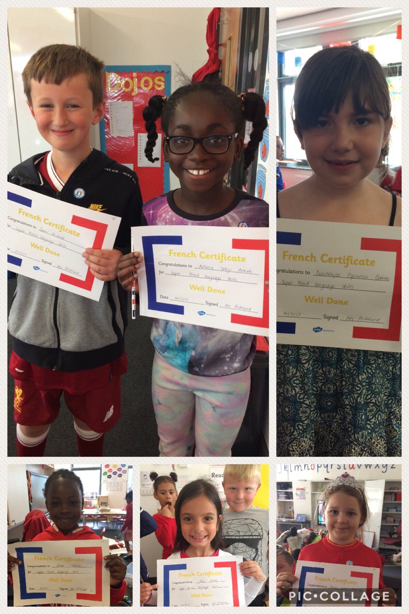 MrsAPritchard's tweet photo. 🇫🇷🇫🇷⭐️⭐️Summer term's French superstars⭐️⭐️🇫🇷🇫🇷 TRÈS BIEN! 👍🏼👏🏼 @NewParkPrimary https://t.co/3HwSVAPoTS