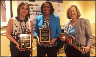 Three-year effort to improve literacy + reading of complex text earned @CharMeckSchools our Making Strides Together Award at #CGCSjoint17 🏆