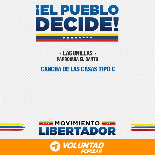 DesiBarboza's tweet photo. Conoce los Puntos Soberanos en el municipio #Lagunillas. ¡Ejerce tu derecho, sal a votar en la consulta popular! #16JYoSoyLibertador https://t.co/NIkowIsiBY