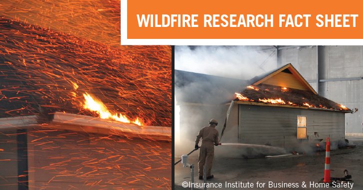 IBHS_org's tweet photo. NEW Wildfire Research Fact Sheets - Reduce Your Roof’s
Vulnerability to Wildfire: https://t.co/Cm7UC15yFd #WildfireSafety https://t.co/oQG1EYlzRV