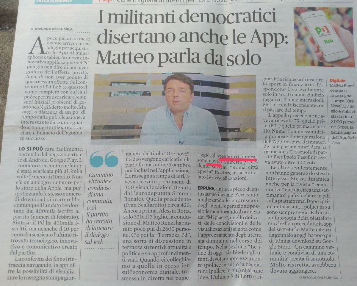 FabioClerici's tweet photo. I numeri impietosi del #Renzismo, ormai e finalmente, sul viale del tramonto.
#RenziScappa #Renzi ๐ฉ #RenziFail #RenziRispondi #RenziACasa https://t.co/wFvZOK1onk