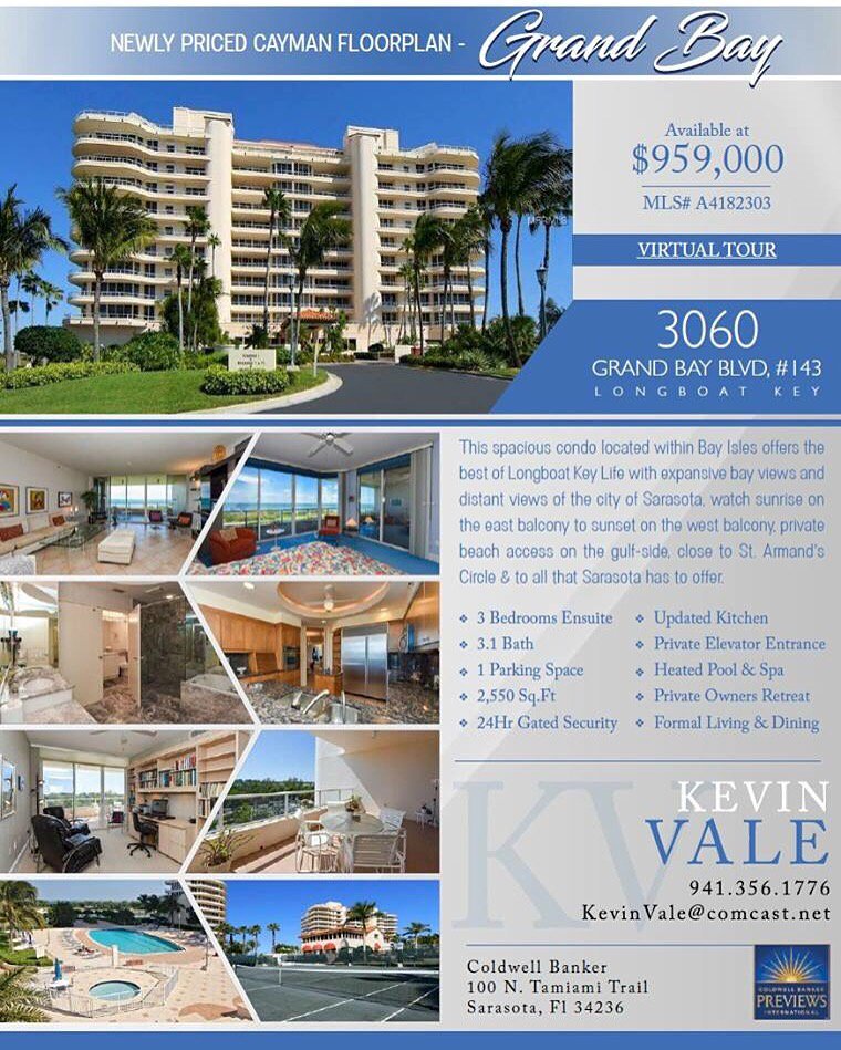 KevinValeSRQ's tweet photo. Motivated Seller at Grand Bay on LBK 🌴
#LBK #waterview #value #Privatebeachclub #Golf 
@BayHarbor_Isles @CB_Florida https://t.co/GIH3rkfwJT