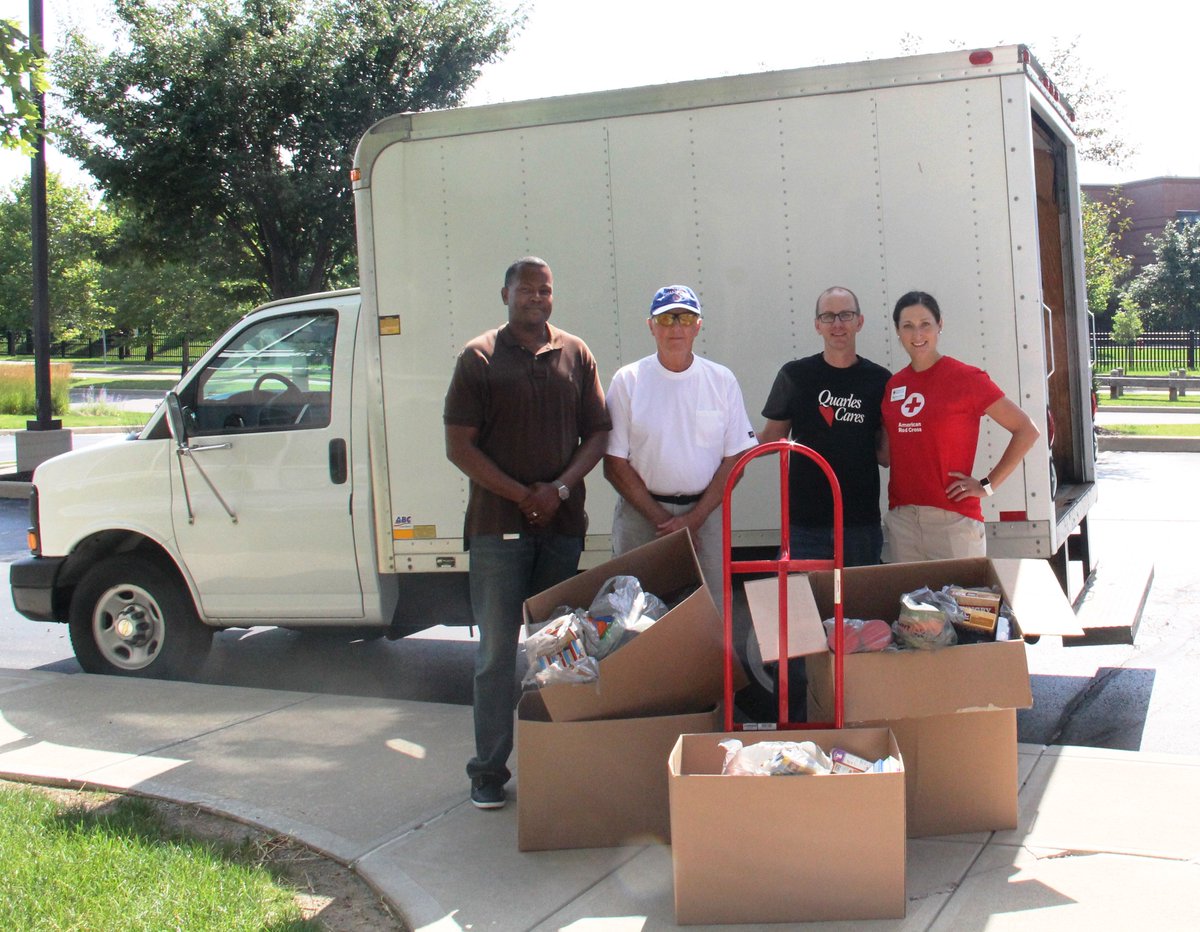 MISO_energy's tweet photo. Thanks to our generous MISO employees and @QuarlesandBrady, @ShepherdIndy Summer Hunger Drive was a huge success. #PowerfulGiving https://t.co/ikQfRXzAnR