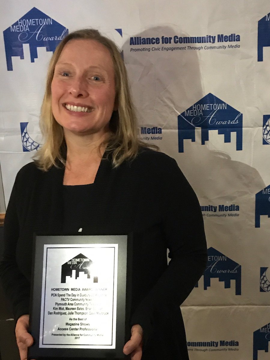 PACTVMedia's tweet image. Hometown Media award winner - PACTV Community News &quot;Spend the Day in Duxbury&quot;  #ACMmpls  @PCNDirector @MassAccess