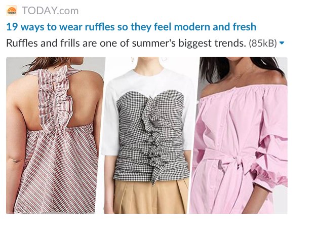 thedistrictapp's tweet photo. This morning @TODAYshow showed you how to wear the best summer ruffles. Shop this @pixiemarketNYC style on Spring! https://t.co/0s4CfOqy84 https://t.co/x9ERPG2Kpo