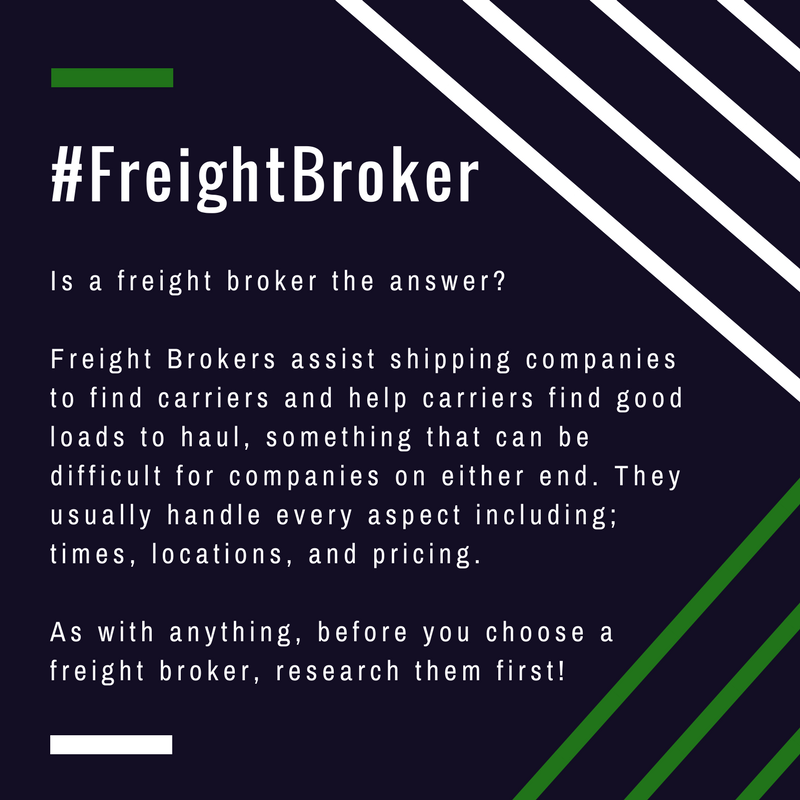 CarrierEZpay's tweet photo. #FreightBroker– Is a freight broker the answer? With innovative and advanced logistics solutions and a single point of contact...might be! https://t.co/Y56TLUZmDL