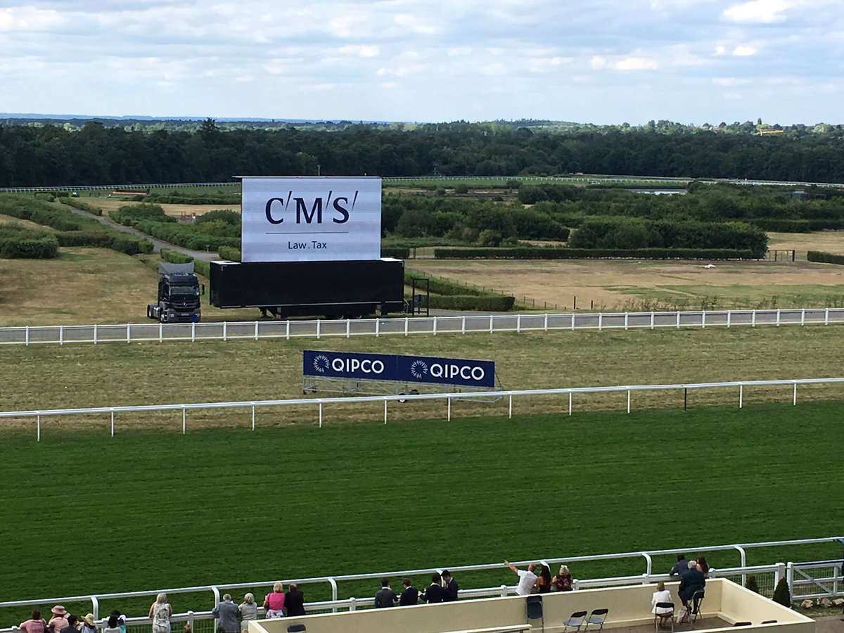 CMS_IPF's tweet photo. Fab day at the property races today. Great to see so much @CMS_law branding knocking around the race course #prd2017 https://t.co/D2mAbMSP5g