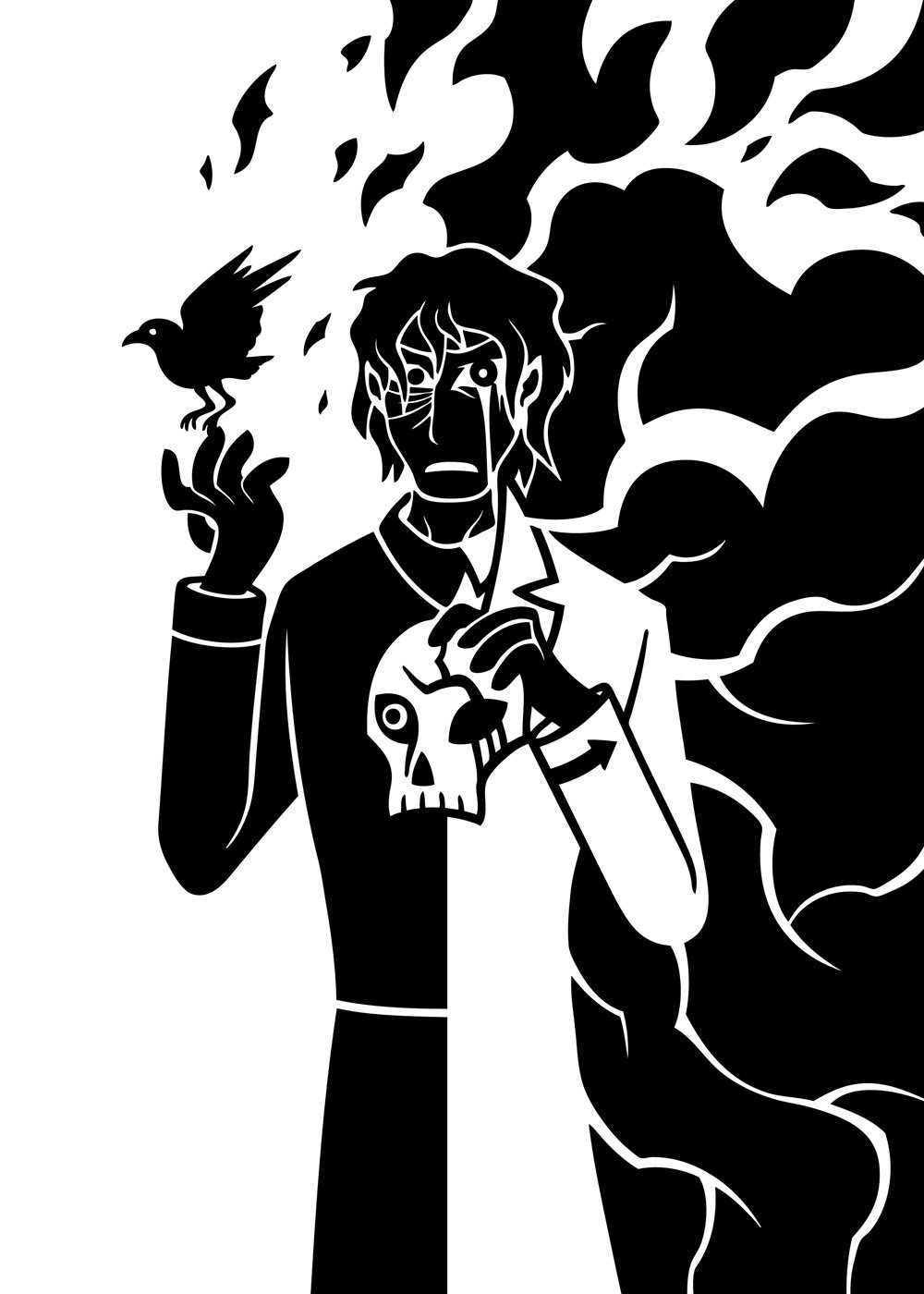 SunnyClockwork on X: SCP Foundation art, SCP-4675 - I Don't Exist. SCP-4675  - I Don't Exist by redredred:    / X