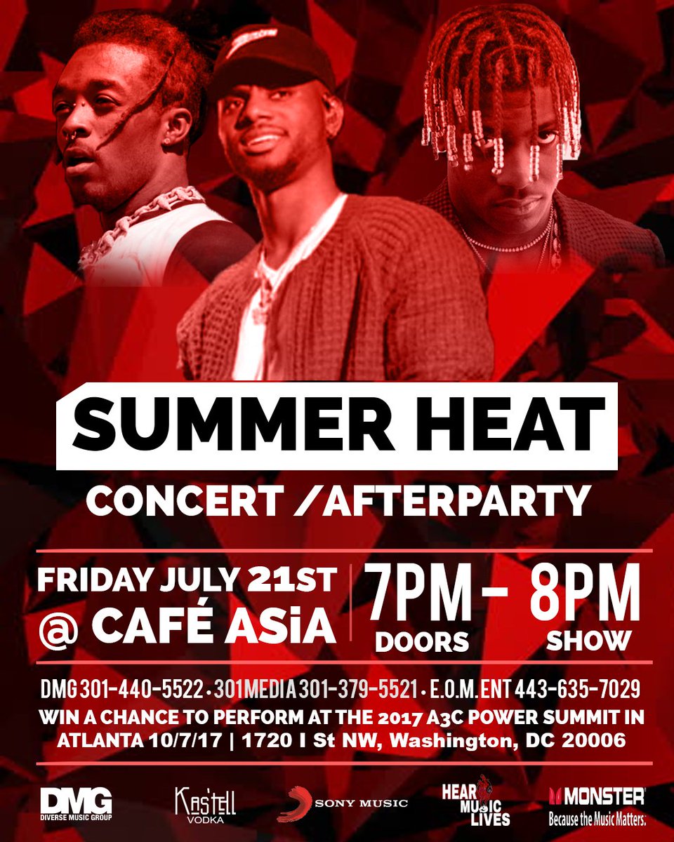 Washington DC Events (@dc_now) on Twitter photo Show added: sch.mp/aFhbx - RT <a href="/SOUNDZOFRNB/">ChrisGFrediePDlyght</a> Performing Live @ Cafe Asia Saturday July 21st at 7 pm! Show added: sch.mp/aFhbx - RT <a href="/SOUNDZOFRNB/">ChrisGFrediePDlyght</a> Performing Live @ Cafe Asia Saturday July 21st at 7 pm!