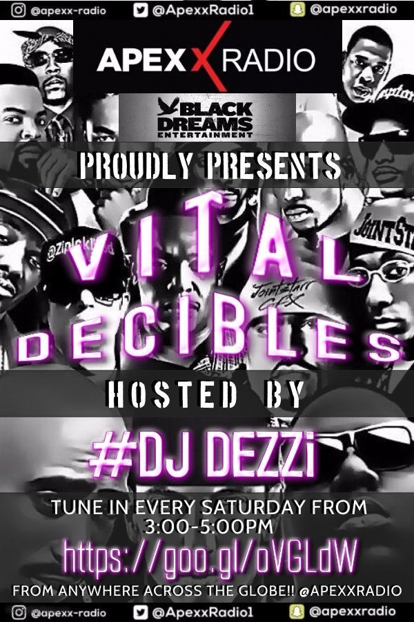 DJDezziOfficial's tweet photo. Catch Your Boy #djdezzi
Live2Air Every Saturday
3:00pm-5:00pm
On APEXX RADIO
@ApexxRadio1
https://t.co/ETf61o1A5y https://t.co/grvJsoPEEt