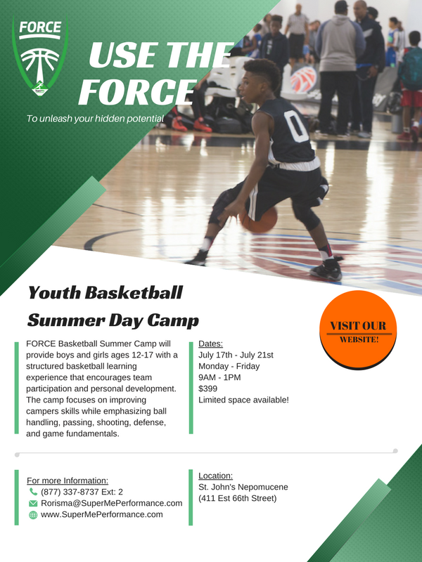 SuperMeNYC's tweet photo. CAMP STARTS MONDAY! LAST CHANCE TO REGISTER IS TODAY! #forcebasketball #basketballcamp #usetheforce

https://t.co/EADgTcNoD7 https://t.co/BHC9BOlRCA
