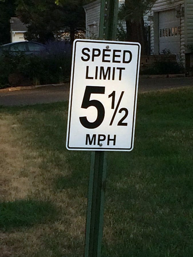 Watch your speed in this Brighton neighborhood. Can you guess what area has a speed limit of 5½ MPH? News, more at localcolormag.com/images/DailyPo…