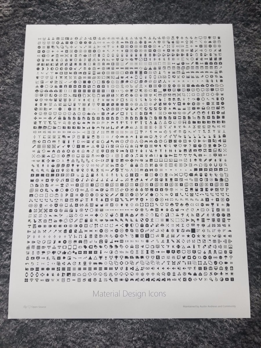 First poster print 18x24