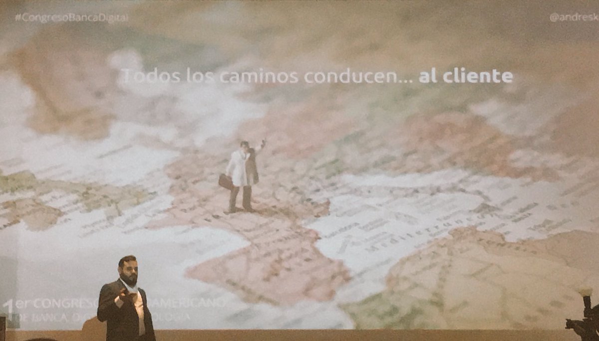 Todos los caminos conducen... AL CLIENTE <a href="/andreskarp/">Andres Karp 𝕏</a> #fintech #Innovación #cx #CongresoBancaDigital