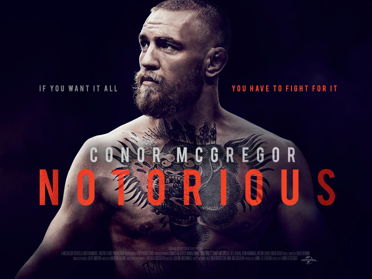 UniPicsAtHome's tweet image. Coming Soon - The official story of the unstoppable rise of @thenotoriousMMA Conor McGregor. 
Happy birthday to the champ champ!