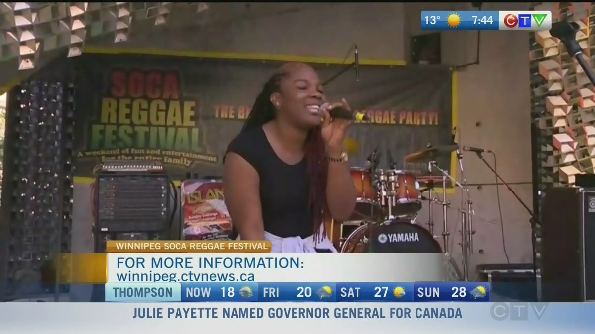 CTVYMWinnipeg's tweet photo. .@StephTsicosCTV chats with headliner @IshaBlender, and gets a sneak peek of her @SocaReggaeFest performance 
https://t.co/CelfuJboQu https://t.co/5ptGIHRxZu