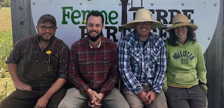 equiterre's tweet photo. Découvrez les multiples activités menées de front par la Ferme @TerrePartagee​, au Nouveau-Brunswick. https://t.co/tJnoWRjWkv https://t.co/BRTJslNM6M