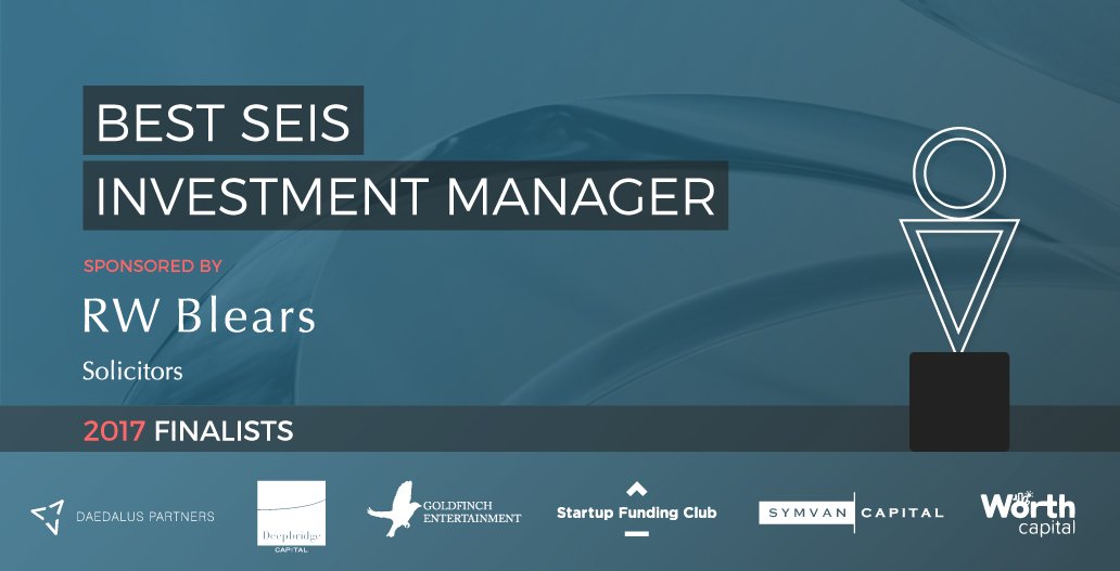 "We're delighted to be encouraging more alternative investment managers to look seriously at investment in startups"<a href="/rogerblears/">Roger Blears</a> #GIAwards17