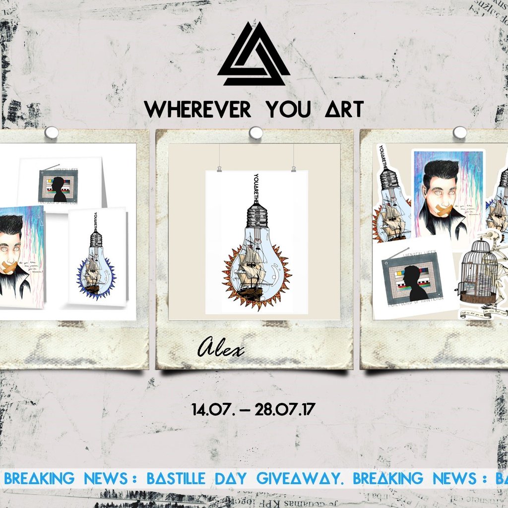 leednghn's tweet photo. BREΔKING NEWS // 003 Alex 
#whereveryouart
Did you see the news tonight? 
Bastille Giveaway 
14.07.-28.07.

RT and Follow to ENTER! https://t.co/qohsoiYXLg