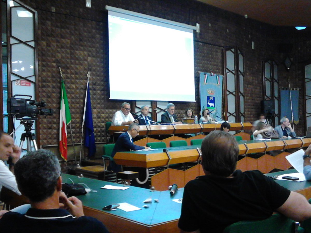 #consigliocomunale#matera Aperta la seduta del consiglio comunale monotematico su Interventi Territoriali Integrati