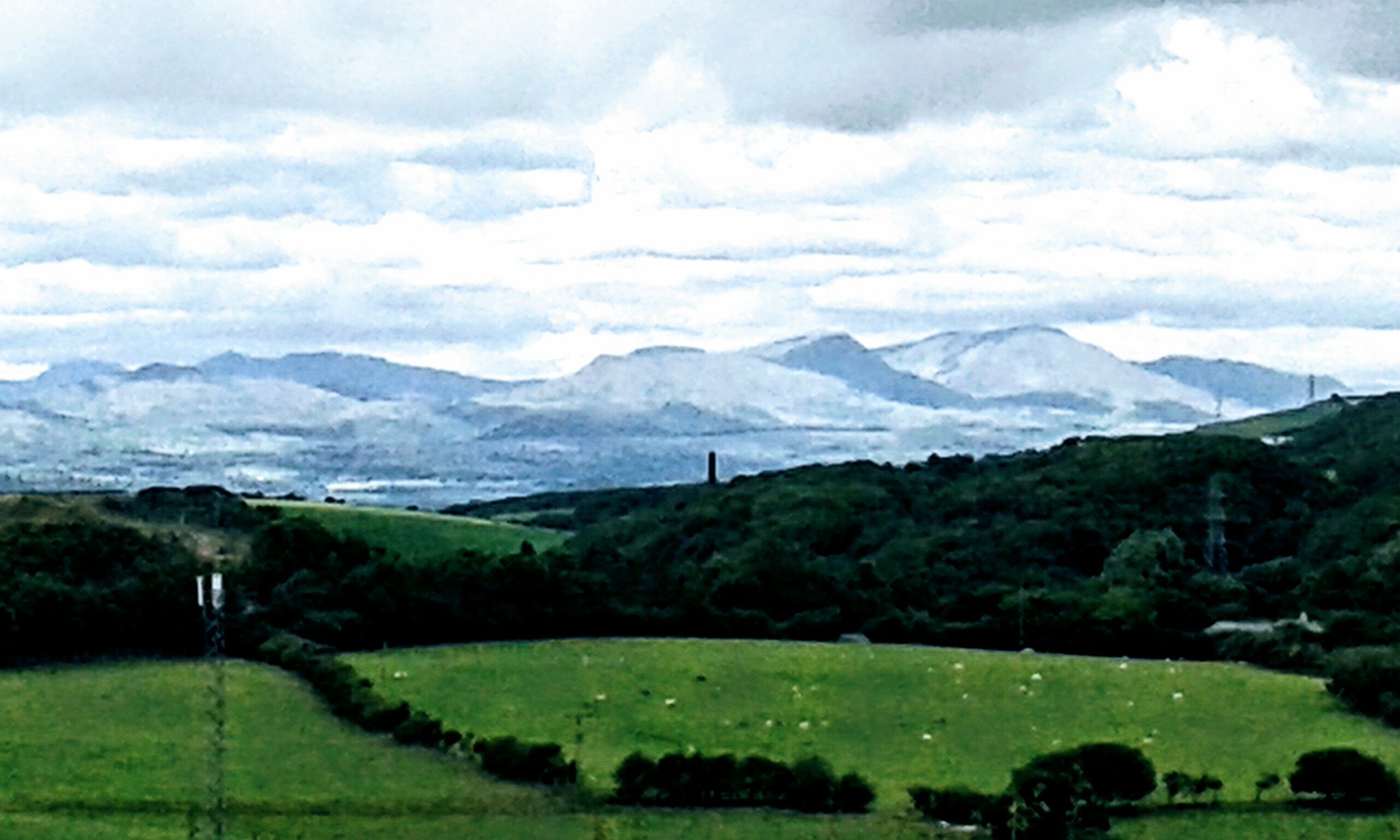 The English Lake District from Barrow-In-Furness