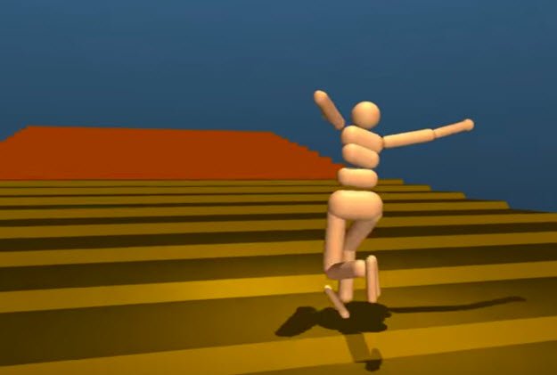 Google's DeepMind AI learns how to walk bit.ly/2vlVLCU