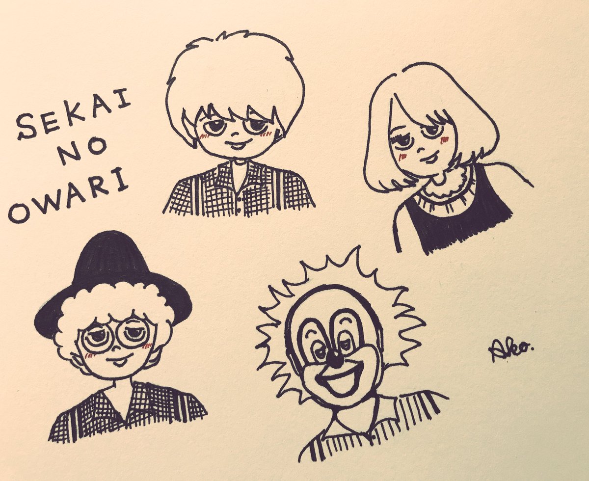 Sekai No Owari イラスト