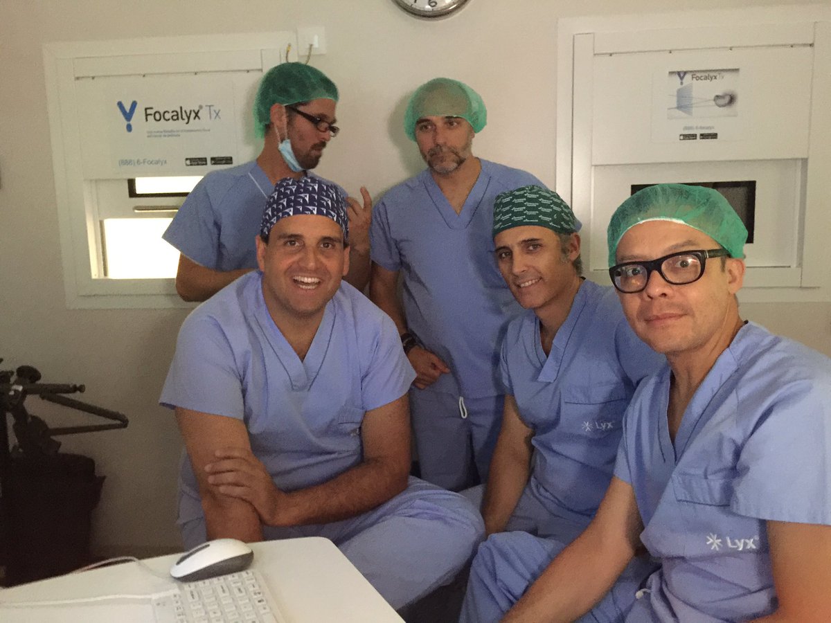 HIFU focal como tratamiento de Cancer de Prostata Localizado!! Un placer contar con el apoyo del Dr.Sanchez-Salas <a href="/focalyx/">Focalyx</a> @lyxurologia
