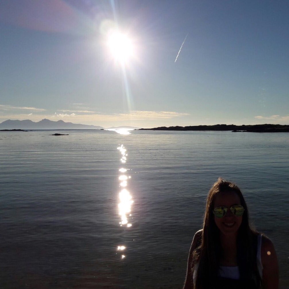 When Scotland feels like abroad #arisaig #scotland #twentydegrees #VisitScotland #campervanlife
