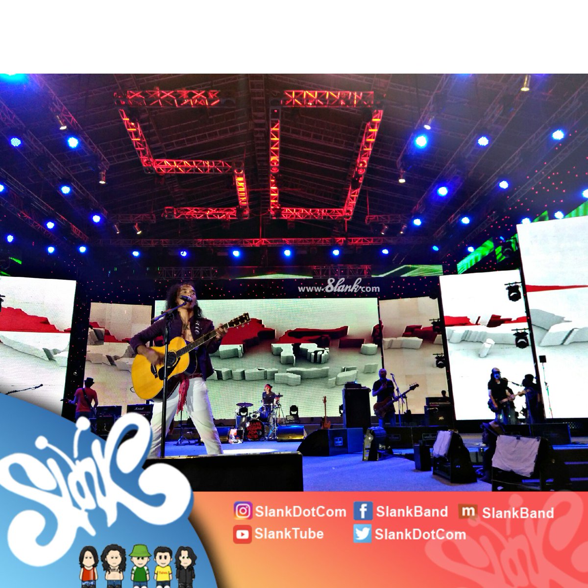 slankdotcom's tweet photo. Terima kasih Jakarta! Semua damai, semua tenang, semua senang ikutan #ngeSlankRameRame bareng #SlankBerlima! https://t.co/bLKv63qwNC