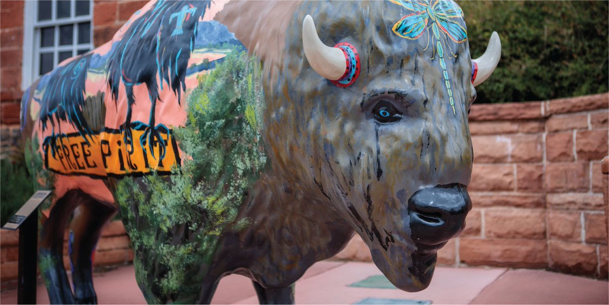 utahtechu's tweet image. This one's called "Free Spirit", and we ❤️ it! #ArtInTheCity #STGeorge